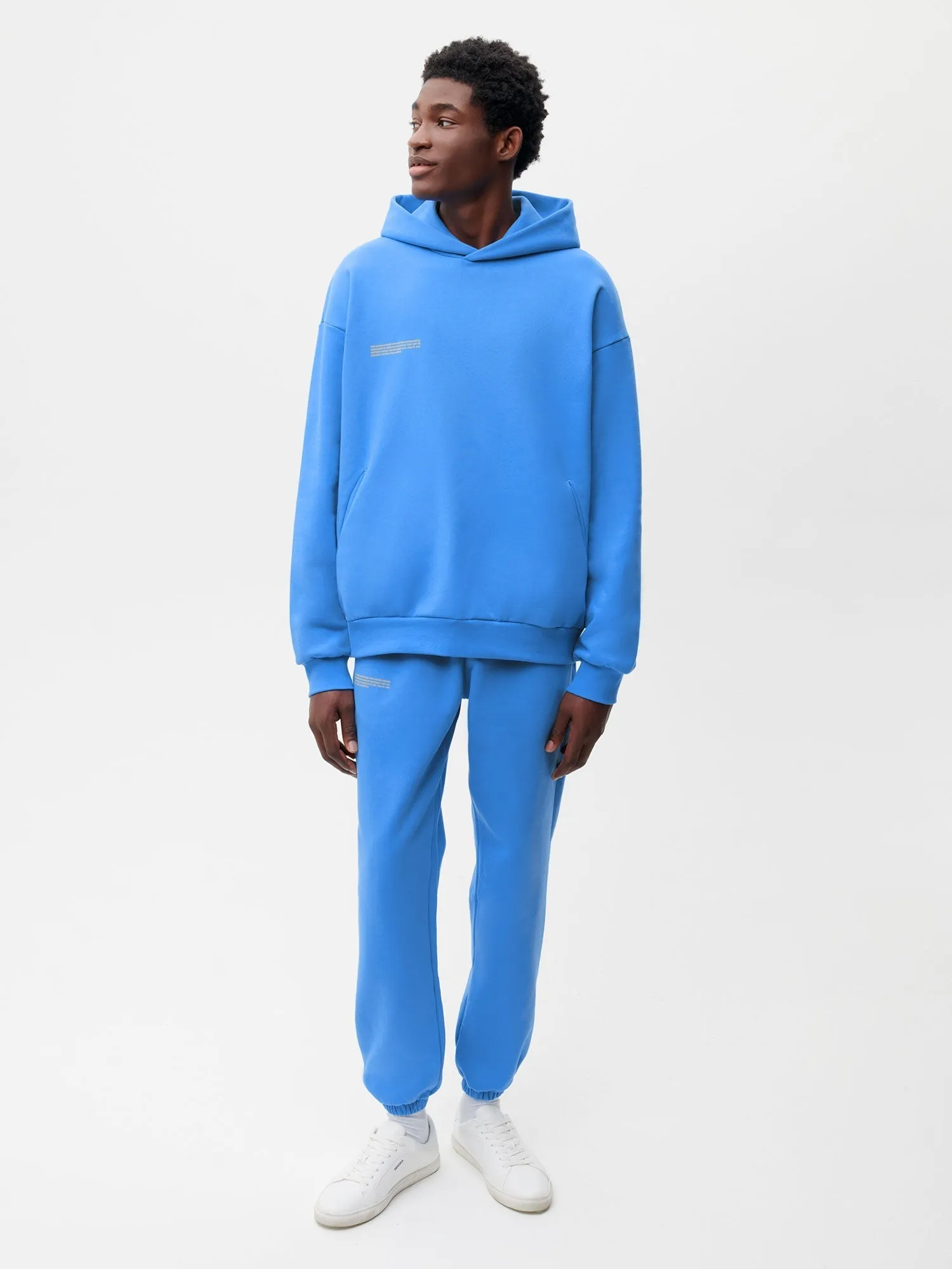 Mens Archive In Conversion Cotton Track Pants—water blue
