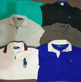 Ralp lauren and lacoste sweatshirts mixed