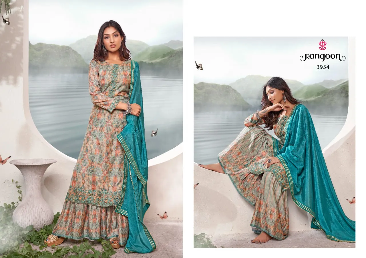 Rangoon Rangriti Exclusive Trending Wear Ready Made Collection