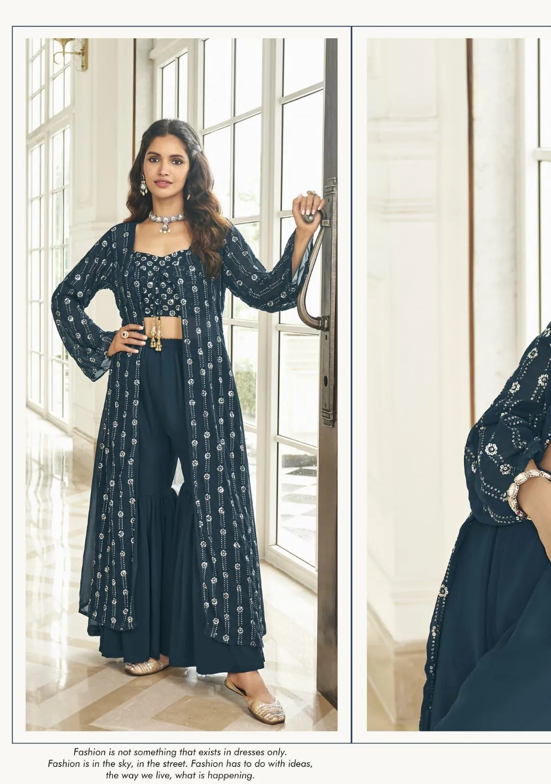 Shreematee Fashion Zainab Series 133-135 Faux Georgette Kurti