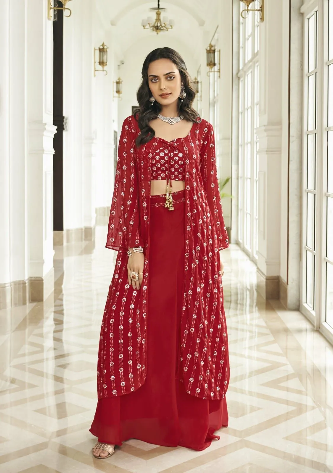 Shreematee Fashion Zainab Series 133-135 Faux Georgette Kurti
