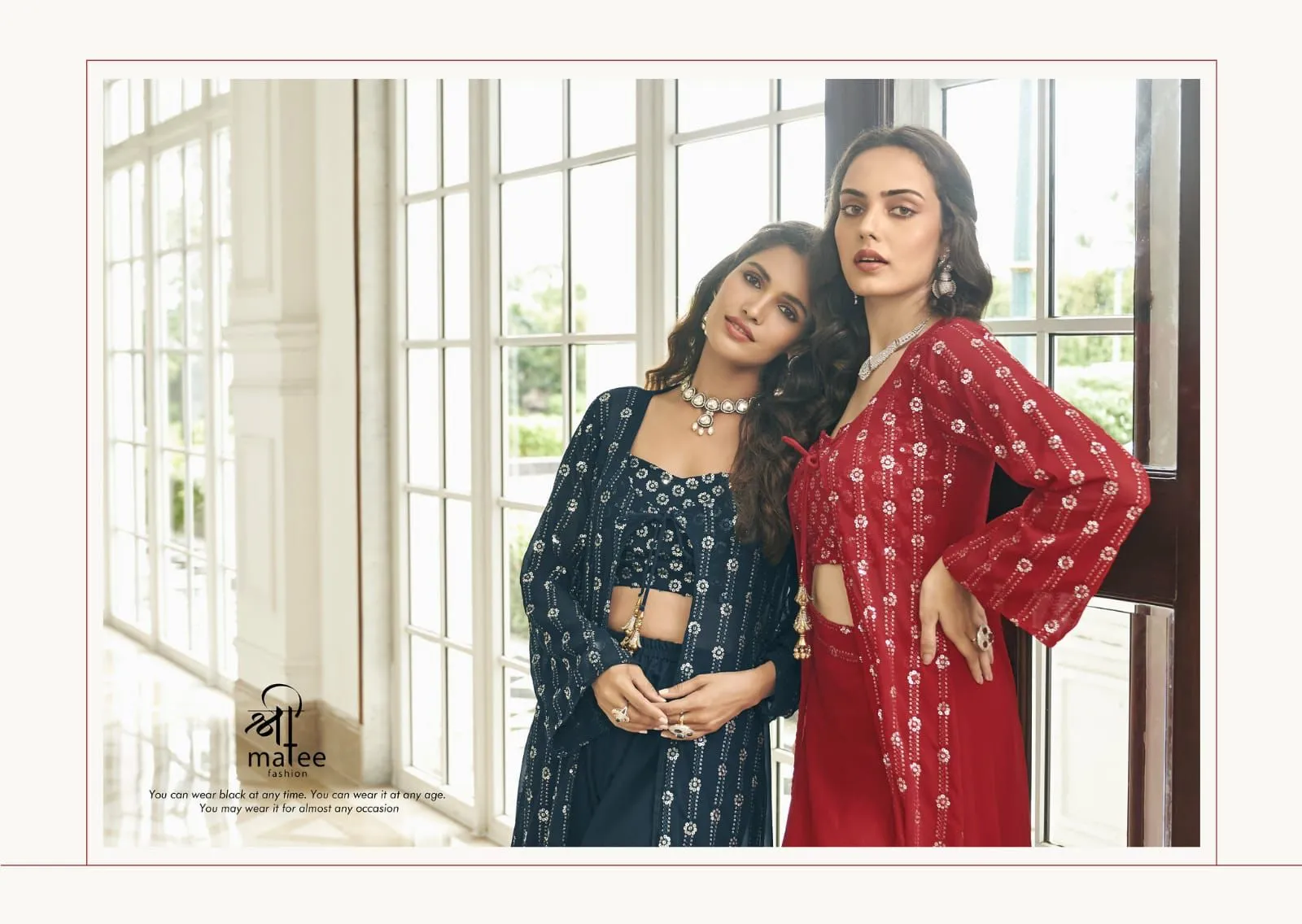 Shreematee Fashion Zainab Series 133-135 Faux Georgette Kurti