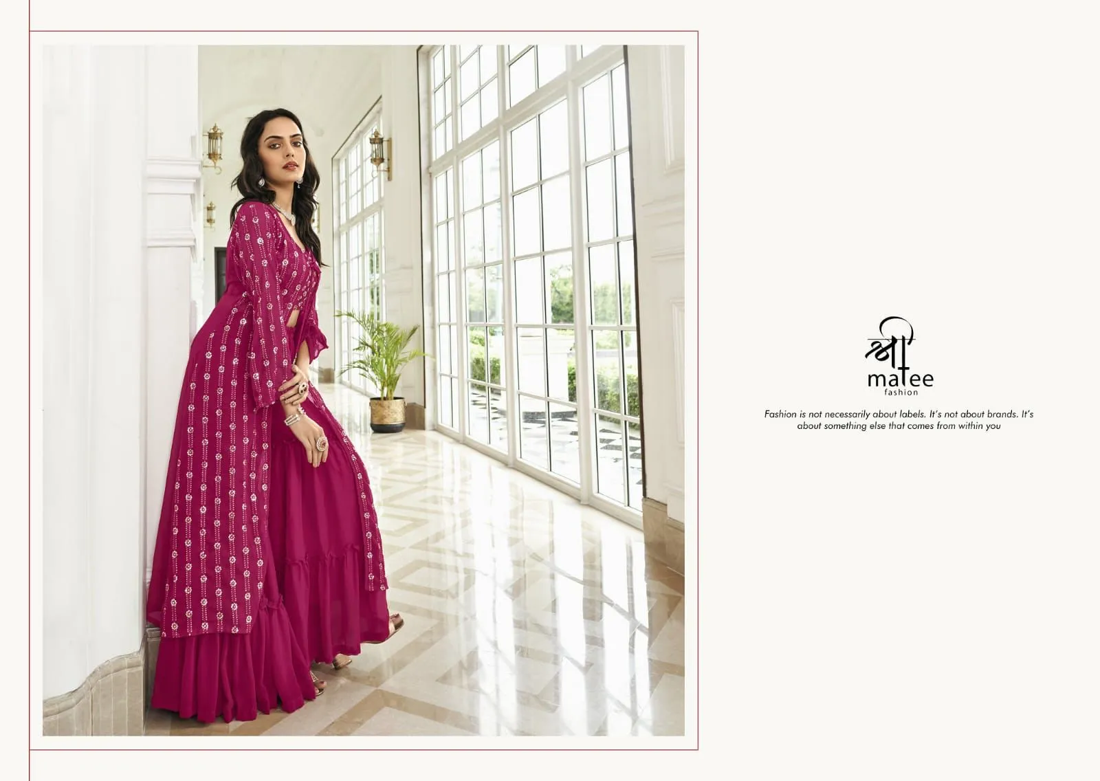 Shreematee Fashion Zainab Series 133-135 Faux Georgette Kurti