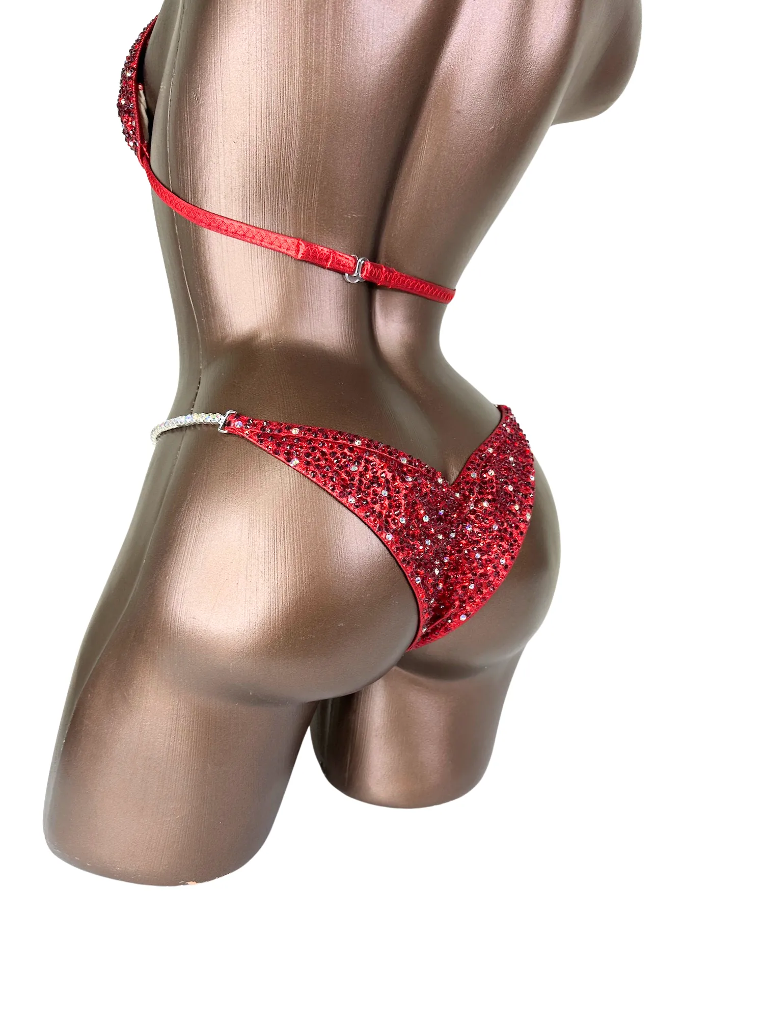 Sparkling Red AB Bikini Suit