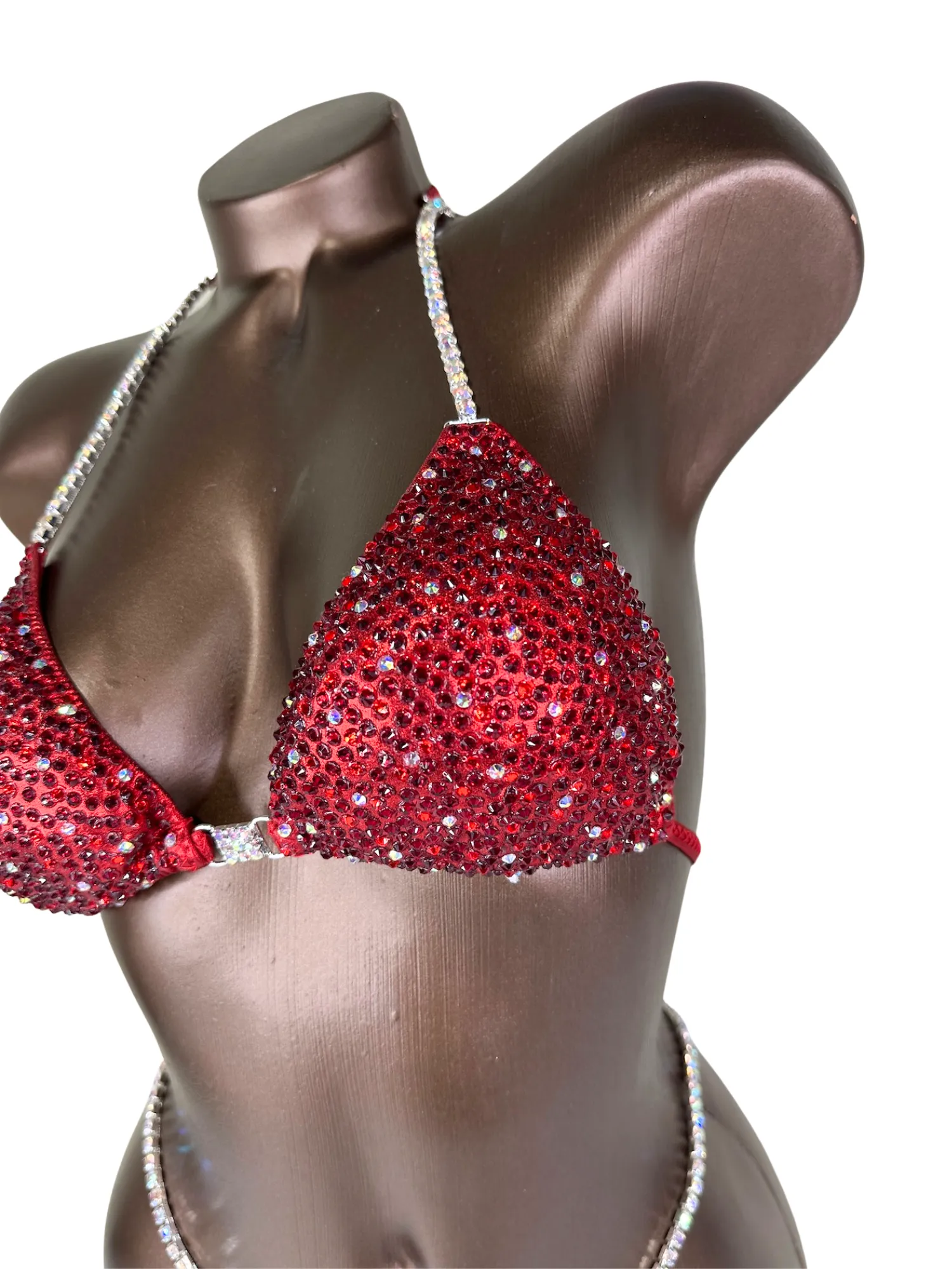 Sparkling Red AB Bikini Suit