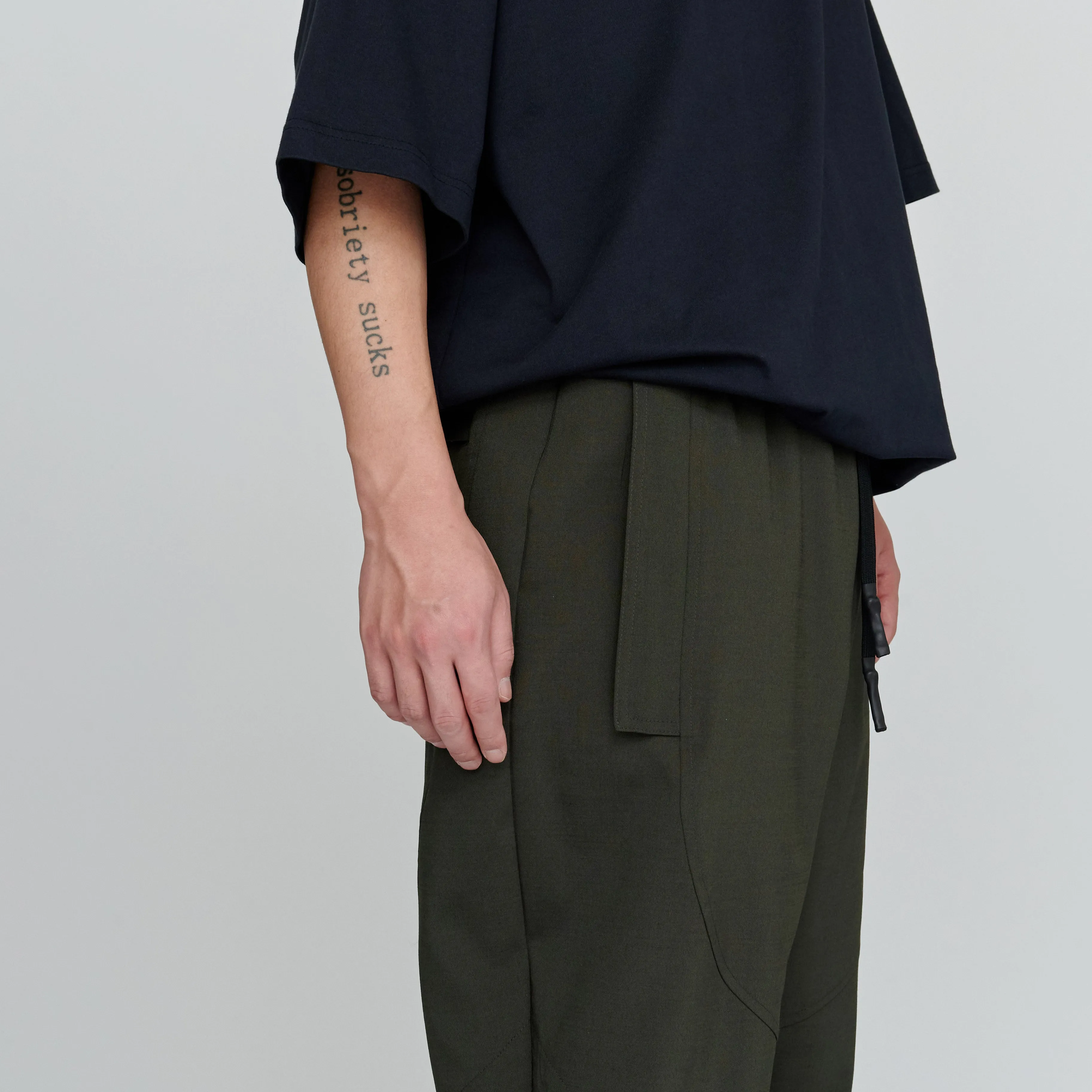UN-002 TROPICAL 2W STRETCH HUNTING TRACK PANTS (OLIVE)