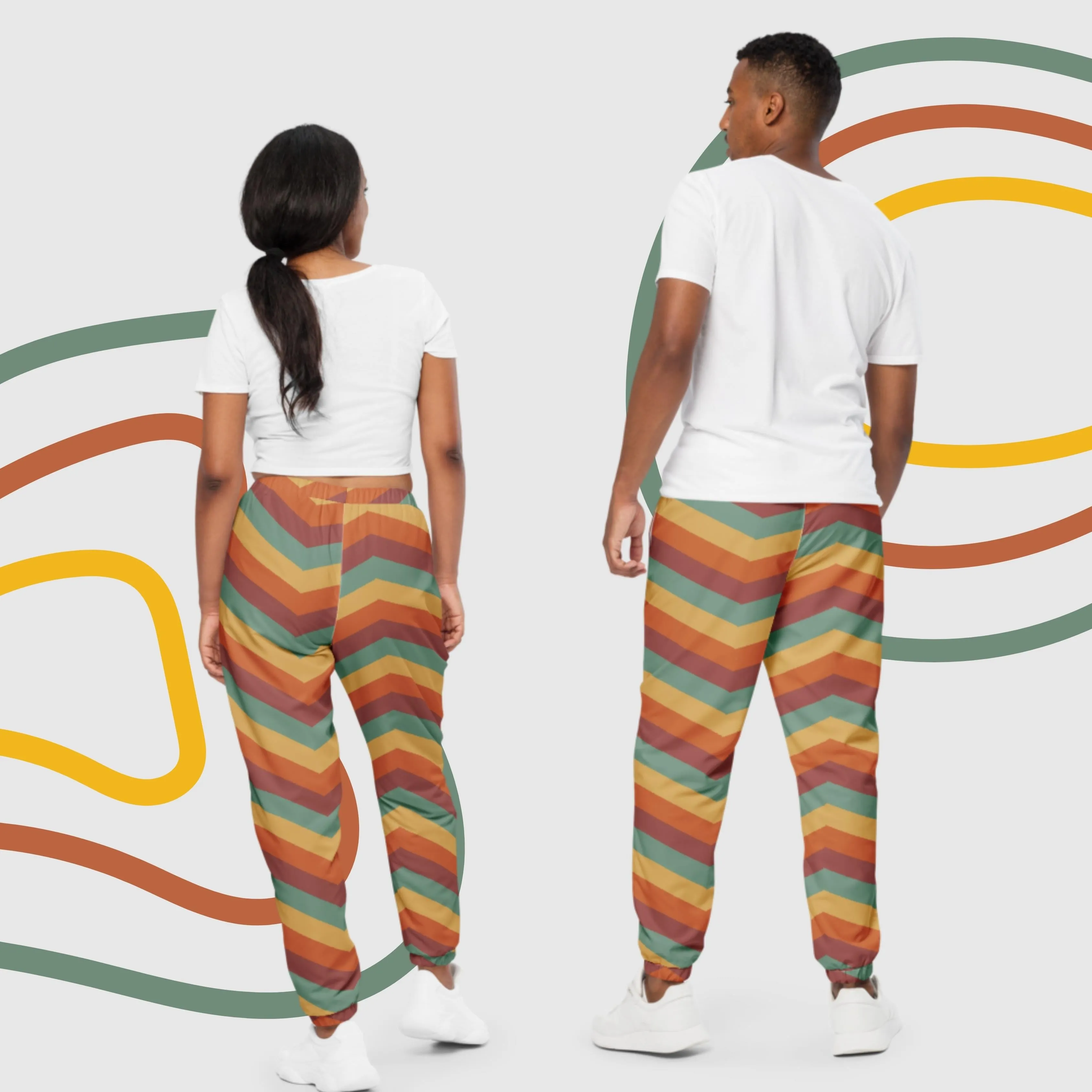 Unisex Retro Vibe Track Pants
