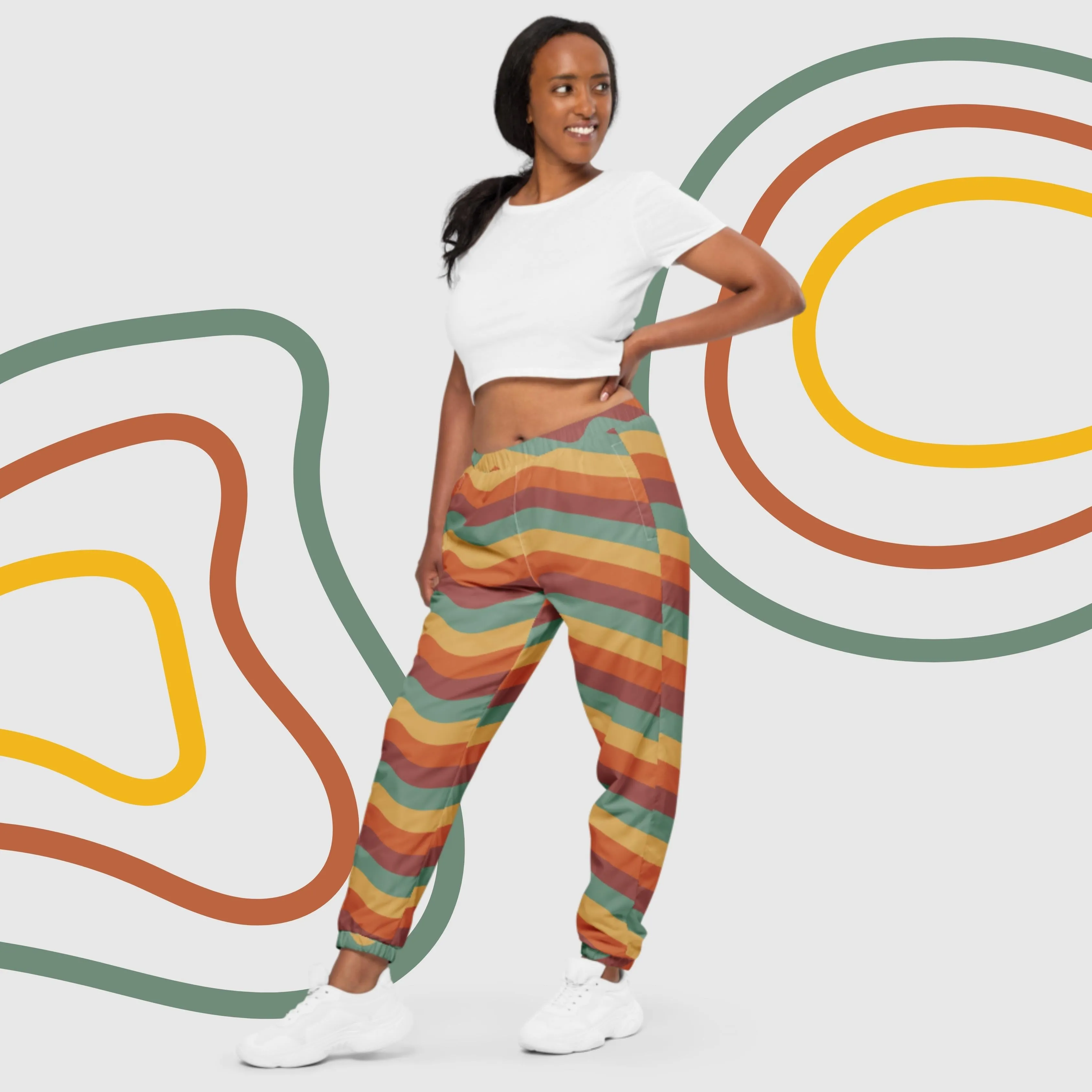 Unisex Retro Vibe Track Pants