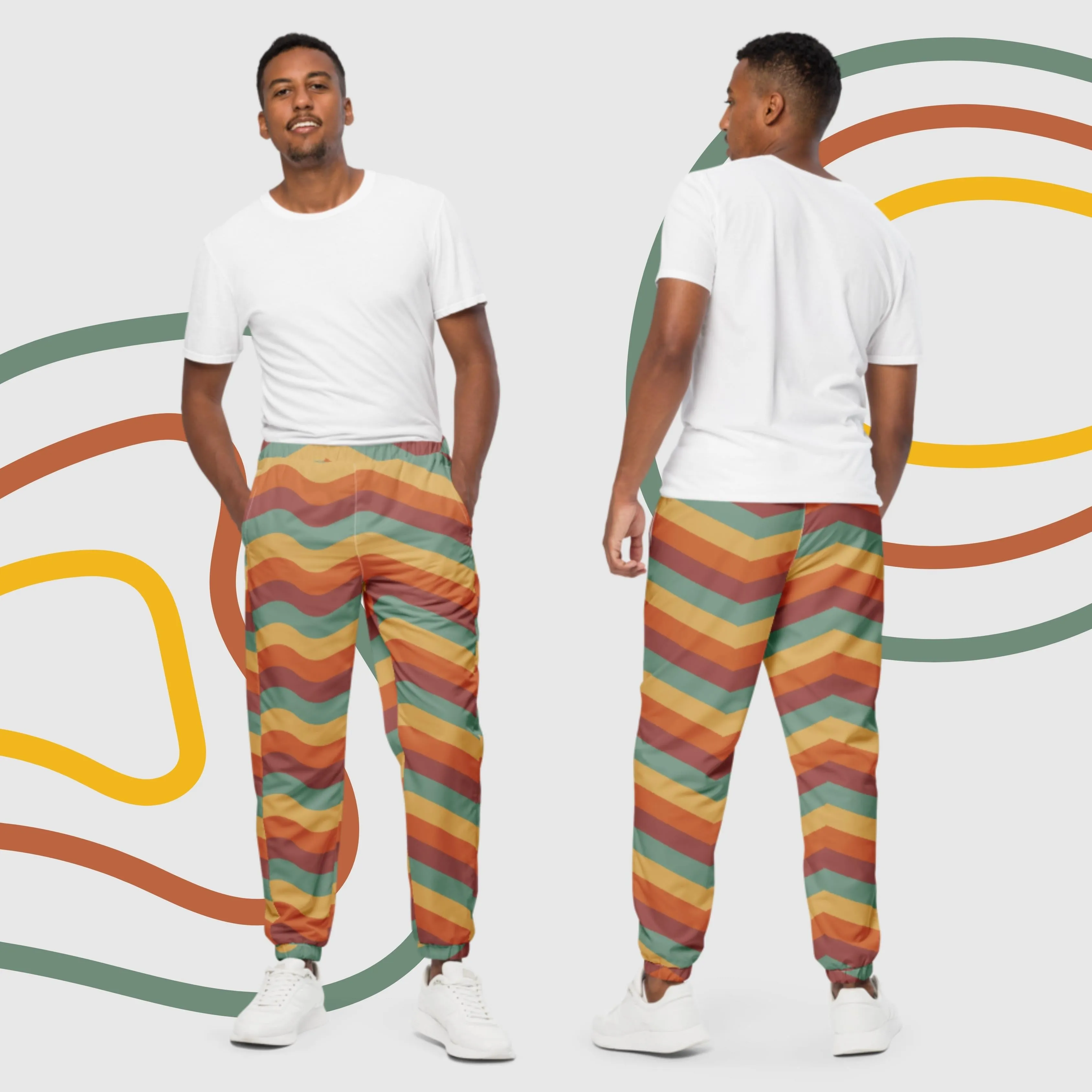 Unisex Retro Vibe Track Pants
