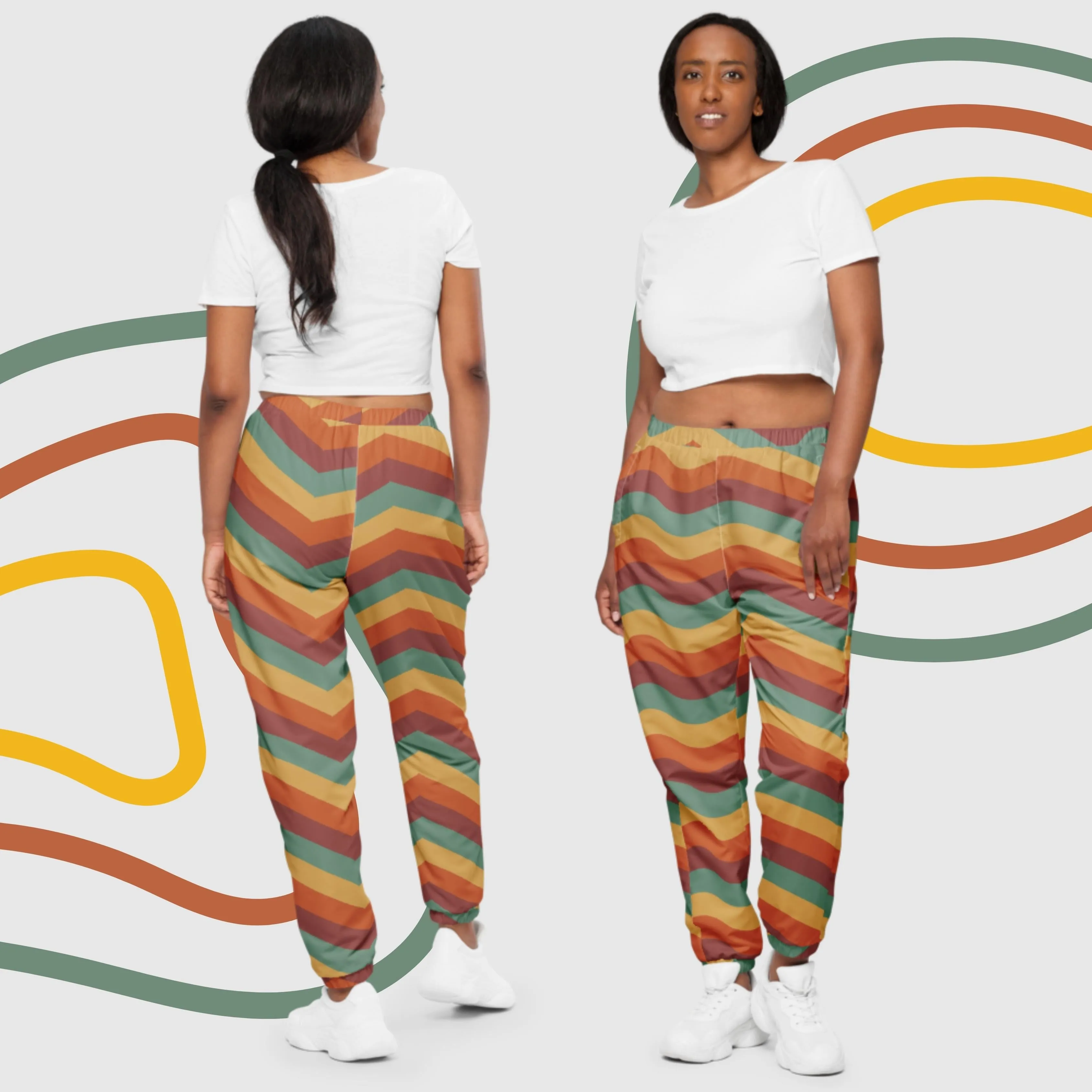 Unisex Retro Vibe Track Pants