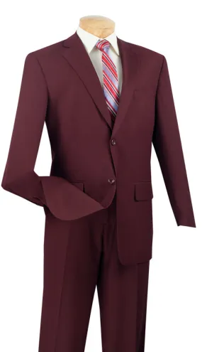 Vinci  2LK-1-BUR   Mens Suit