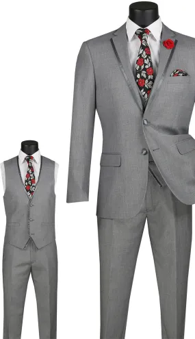 Vinci  SV2T-8-LG  Mens Suit