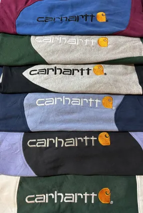 Vintage Carhartt Rework Style Spell out Sweatshirts All Sizes - MOQ 20 pcs