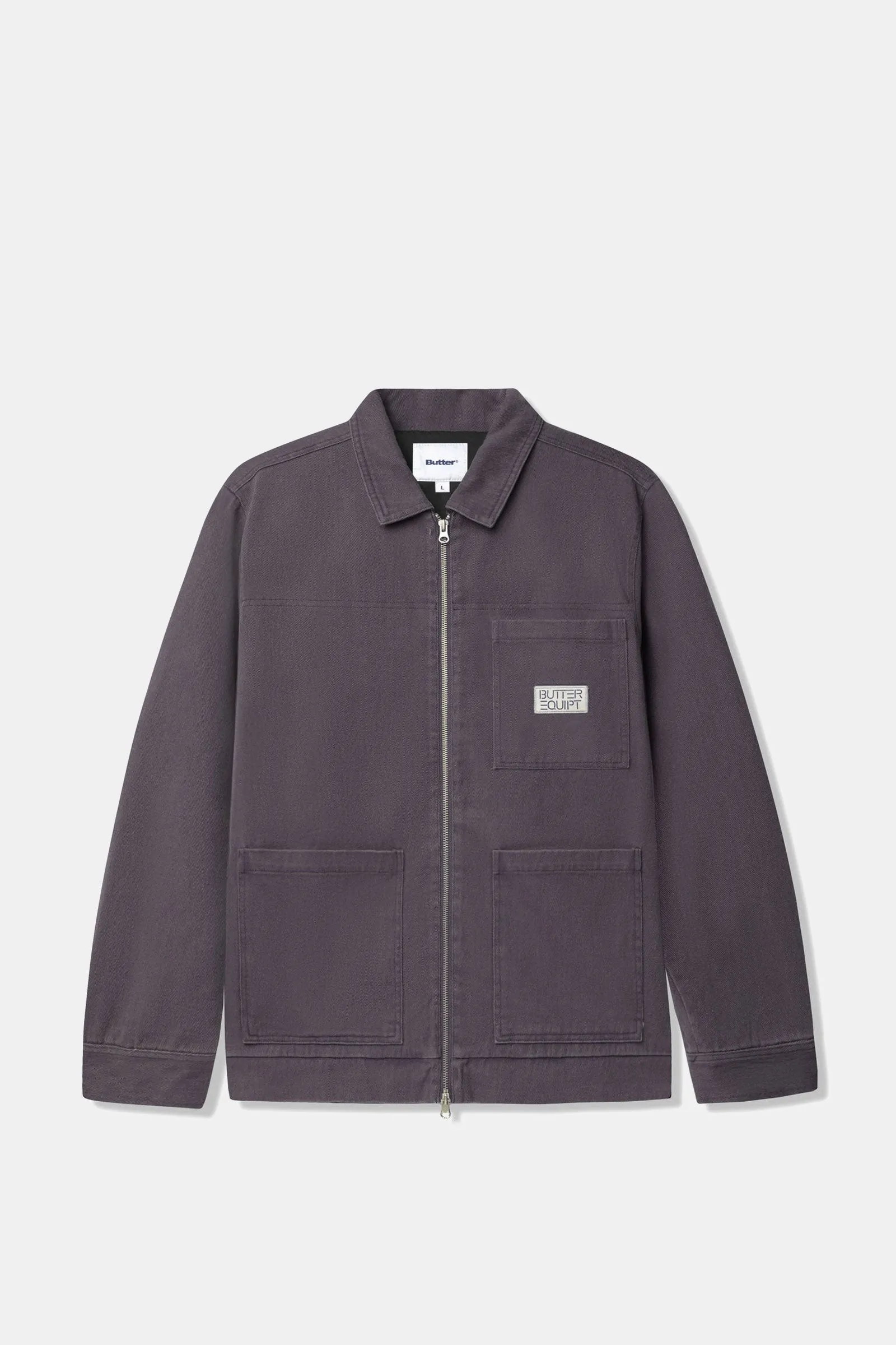 Washed Zip Up Jacket
