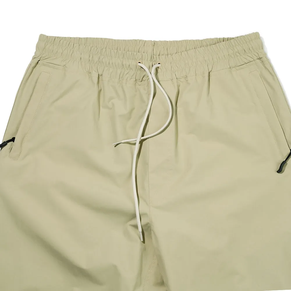 WIDE CARPENTER TRACK PANTS BEIGE