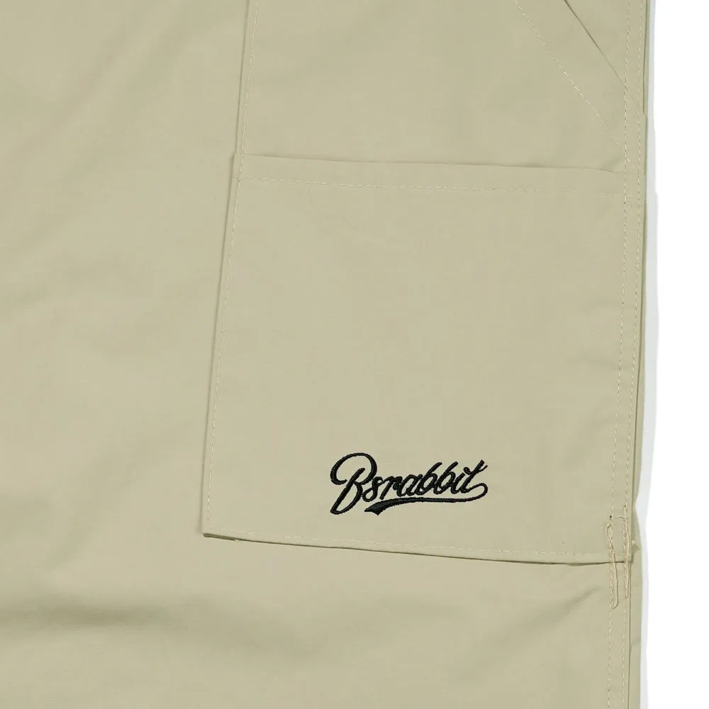 WIDE CARPENTER TRACK PANTS BEIGE