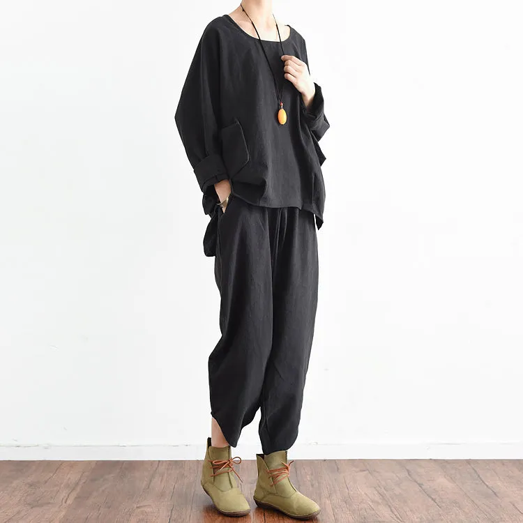 Women Autumn-winter Suits Loose Women Wide Legs ATM962511