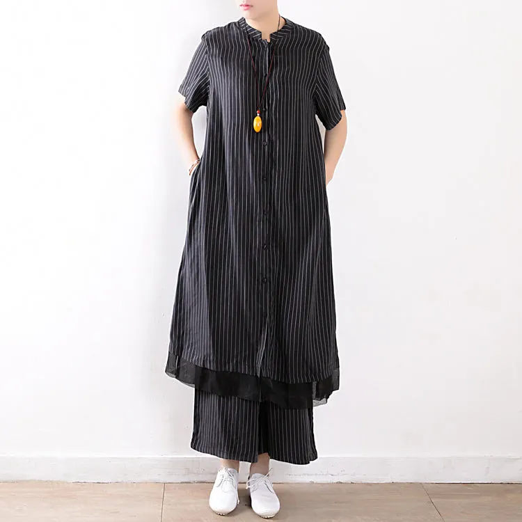 Women Summer Suits Loose Women Wide Legs ATM962319