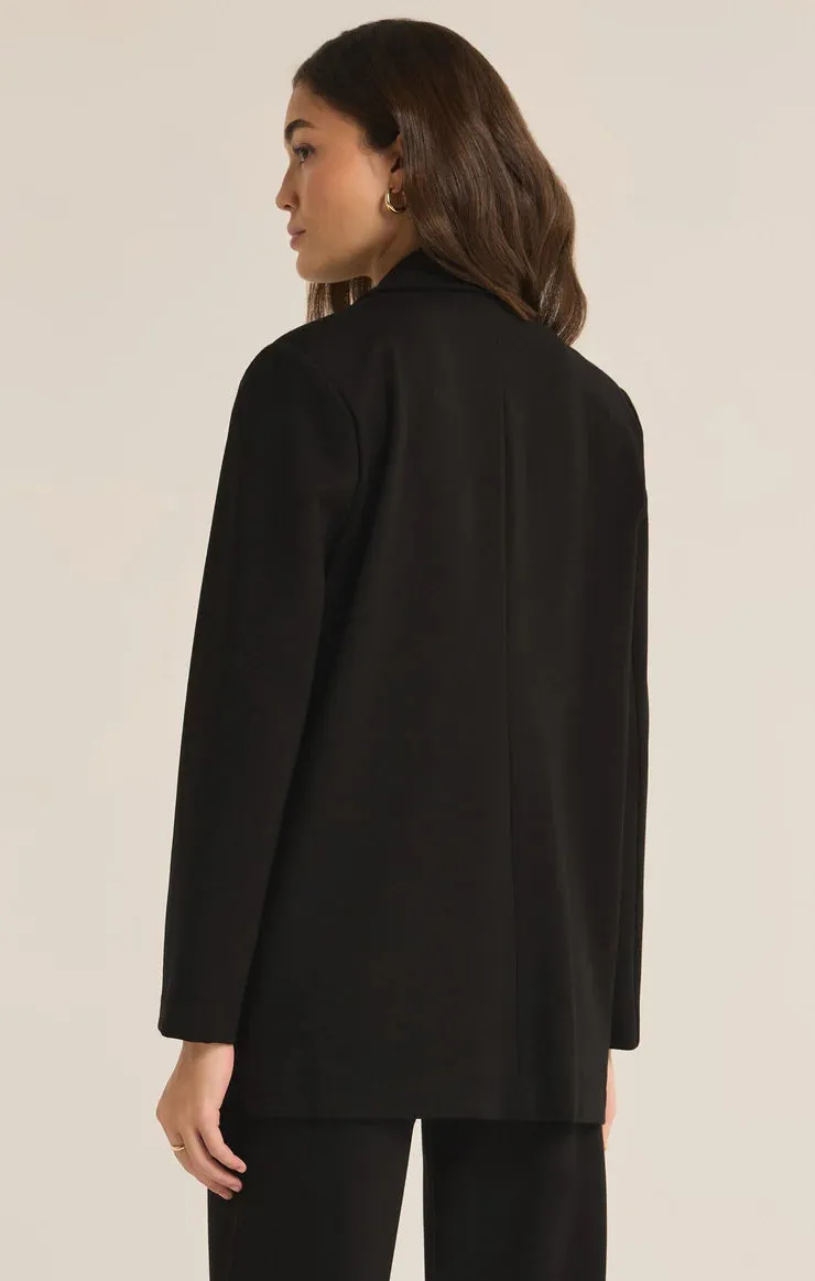 Z Supply Do It All Relaxed Blazer, Black