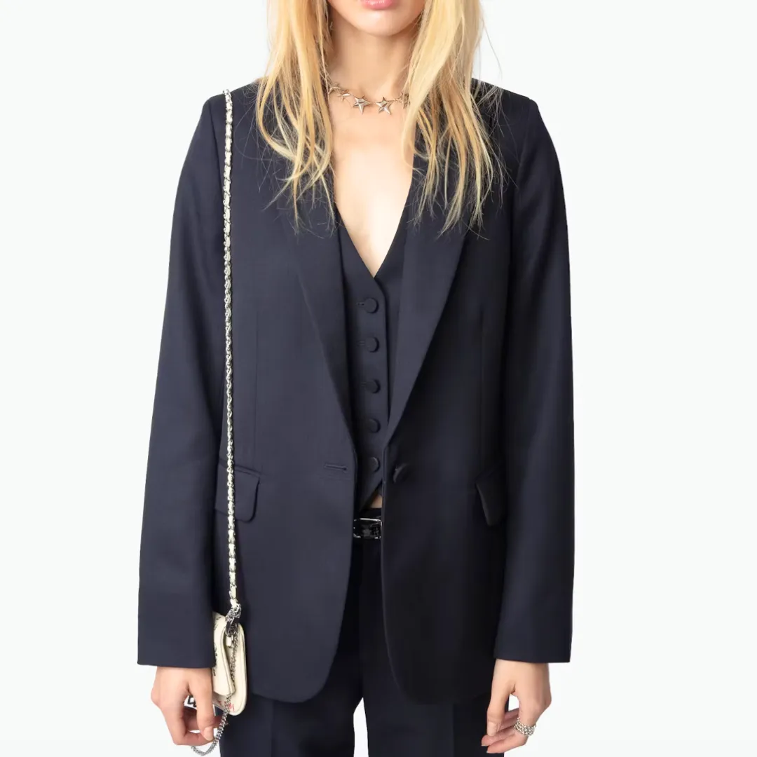 Zadig & Voltaire Valse Blazer - Encre