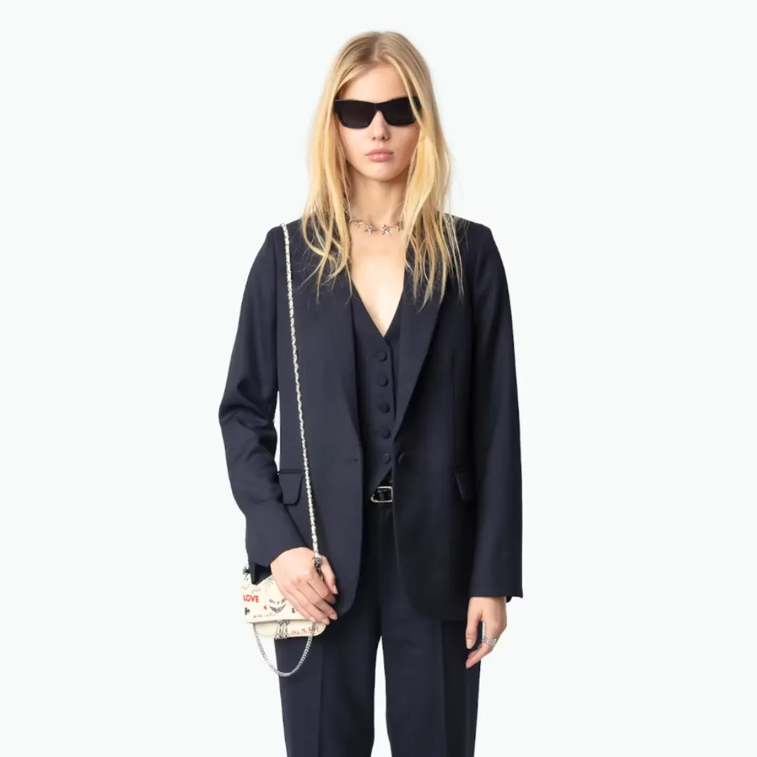 Zadig & Voltaire Valse Blazer - Encre